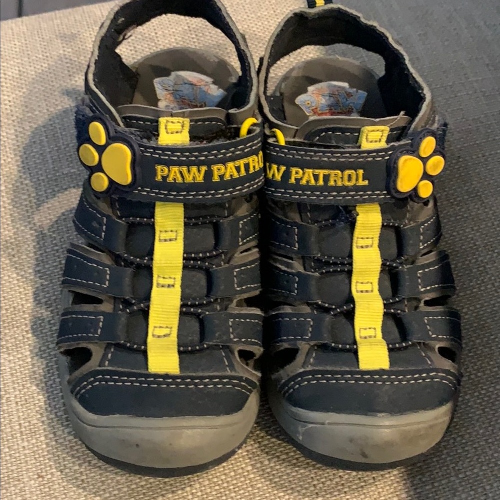 Paw Patrol Boys closed toe sandals
